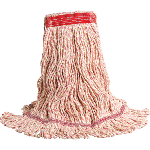 Wet Mop, Polyester/Rayon, 16 oz., Loop Style Fastek
