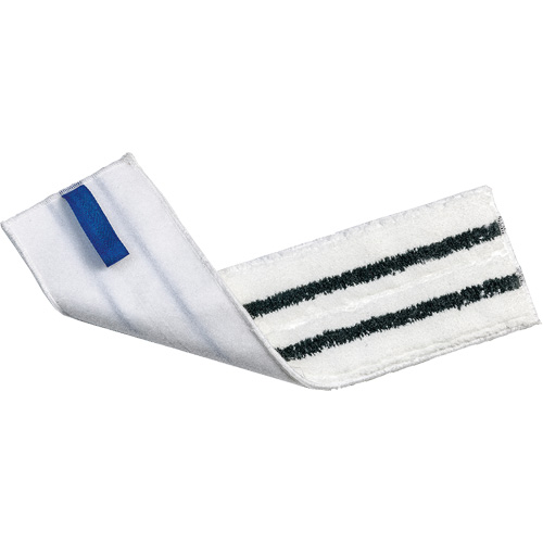 Wet Mop Pad, Scrubber, Microfibre, 4-1/2" x 18" Fastek