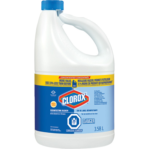 Disinfecting Liquid Bleach, 3.5 L, Jug Fastek