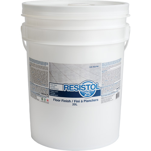 Resistol 25 Floor Finish, 20 L, Pail Fastek