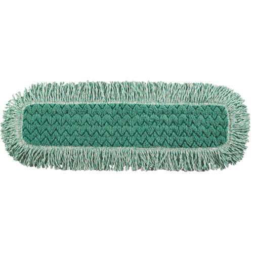 Tampon avec frange pour vadrouille &agrave; &eacute;pousseter Hygen, Style Boucles et crochets, Microfibre, 27-1/2" lo x 9" la Fastek