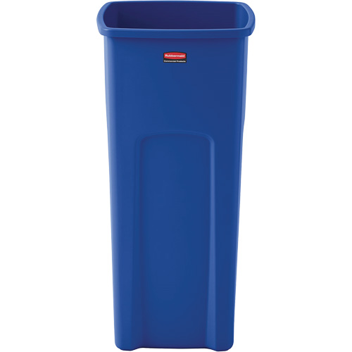 Conteneur de recyclage carr&eacute; Untouchable, Vrac, Plastique, 23 gal. US Fastek