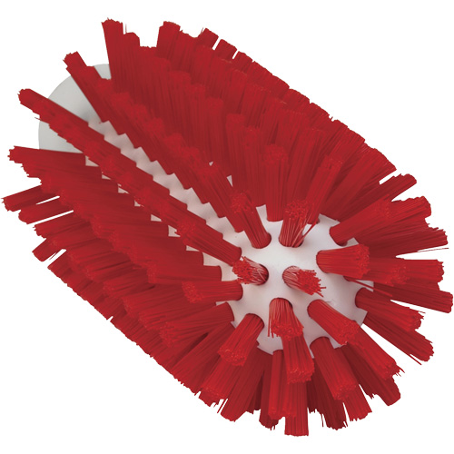 2.5" Brush, Stiff Bristles, 5-3/5" Long, Red Fastek