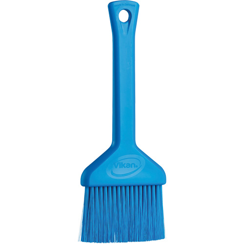 3" Pastry Brush, Soft Bristles, 7-3/4" Long, Blue Fastek