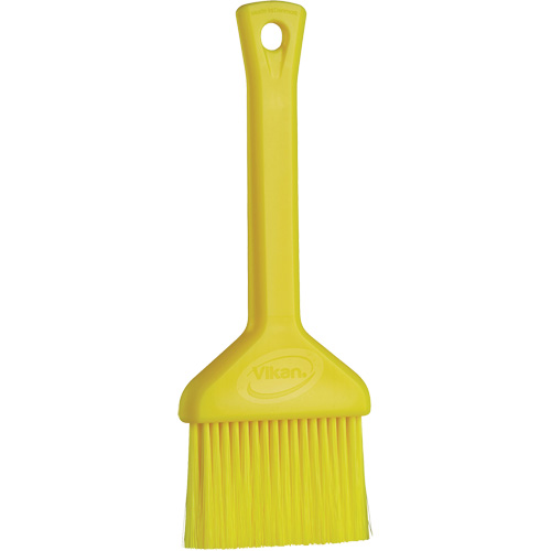 3" Pastry Brush, Soft Bristles, 7-3/4" Long, Yellow Fastek