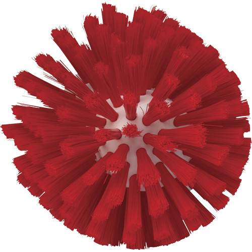 5" Brush, Medium Bristles, 4-1/2" Long, Red Fastek