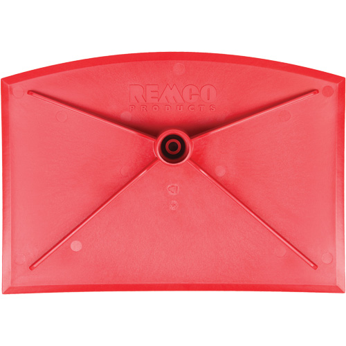 Food Hoe Head, Red, 8" W x 11-1/4" L Fastek
