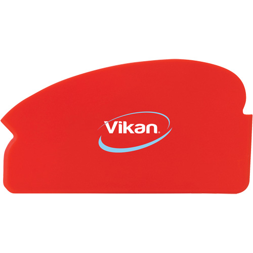 Racloir &agrave; main flexible, Rouge, 6-1/2" la x 3-3/4" lo Fastek