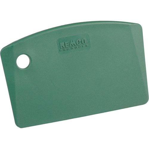 Metal Detectable Mini Bench Scraper, Green, 5-1/4" W x 3-2/5" L Fastek
