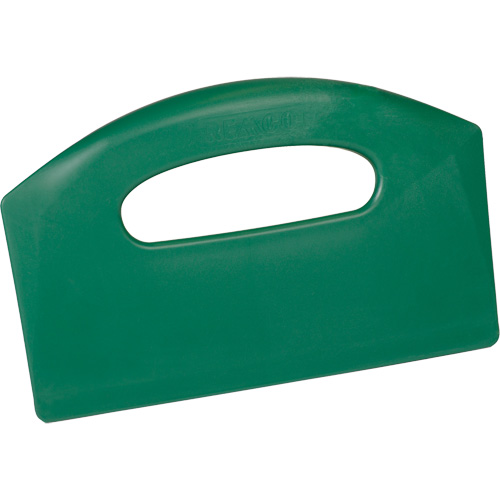 Metal Detectable Bench Scraper, Green, 8-1/2" W x 5-1/4" L Fastek