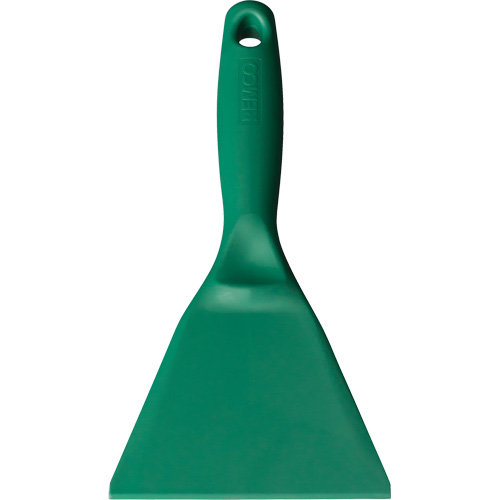 Large Metal Detectable Scraper, Green, 4-1/4" W x 10" L Fastek