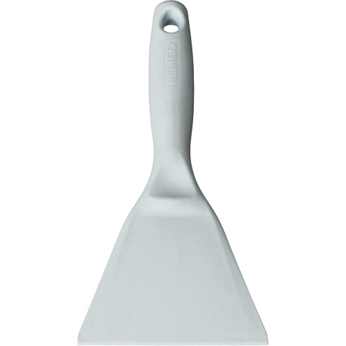 Grand grattoir perceptible par d&eacute;tecteur de m&eacute;tal, Gris, 4-1/4" la x 10" lo Fastek