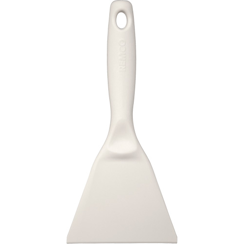 High Temperature Large Hand Scraper, White, 4-1/4" W x 9-3/8" L Fastek