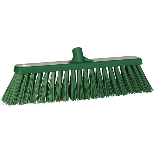 Balai-brosse robuste, Crins Ferme, 20", Polyester, Vert Fastek