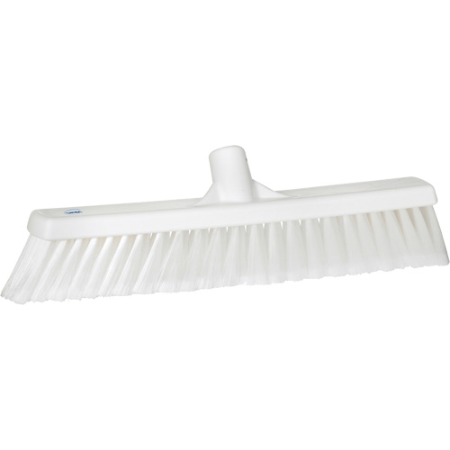 Balai-brosse pour particules fines, Crins Fin/&agrave; bout ouvrant, 16-1/4", Polypropyl&egrave;ne, Blanc Fastek