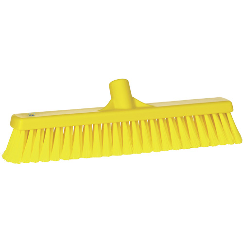 Balai-brosse pour particules fines, Crins Fin/&agrave; bout ouvrant, 16-1/4", Polypropyl&egrave;ne, Jaune Fastek