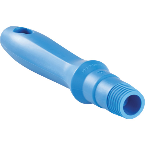 Mini manche, Brosse/Support &agrave; tampon/Grattoir/Raclette, Bleu, Standard, 6-1/4" lo Fastek