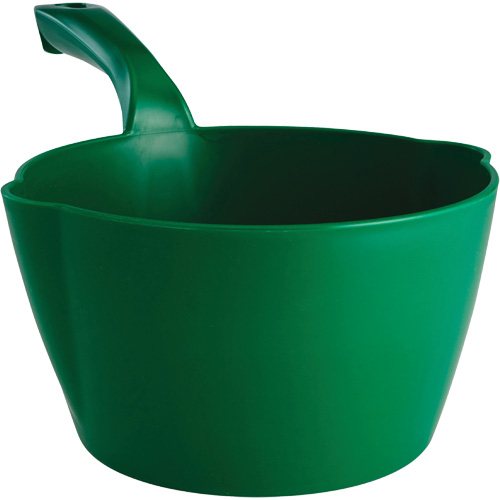 Pelle &agrave; main ronde, Plastique, Vert, 64 oz Fastek