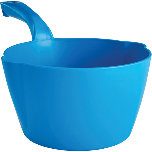Pelle &agrave; main ronde, Plastique, Bleu, 64 oz Fastek
