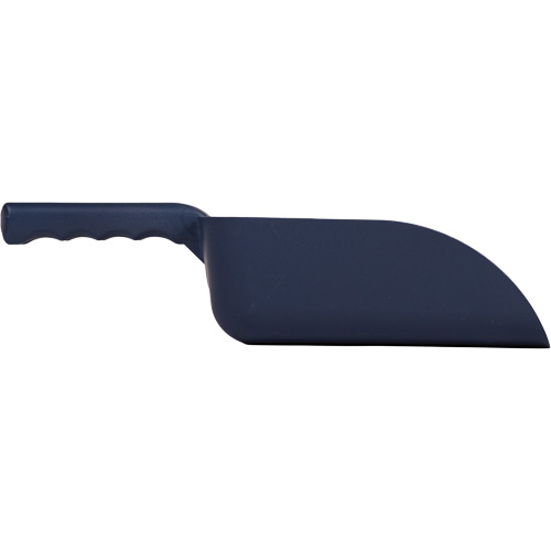 Metal Detectable Hand Scoop, Plastic, Blue, 32 oz. Fastek