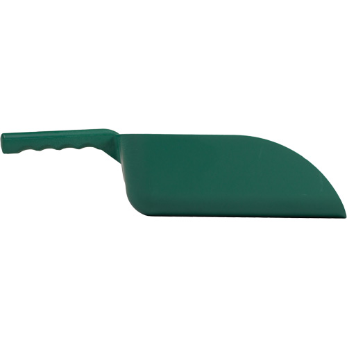 Metal Detectable Hand Scoop, Plastic, Green, 82 oz. Fastek