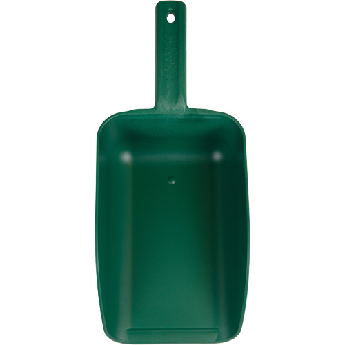 Metal Detectable Hand Scoop, Plastic, Green, 82 oz. Fastek