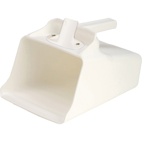 Grande pelle &agrave; main &agrave; puiser, Plastique, Blanc, 128 oz. Fastek