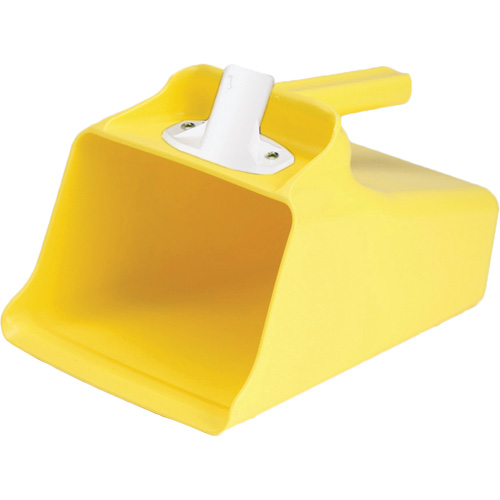 Mega Dipper Scoop, Plastic, Yellow, 128 oz. Fastek