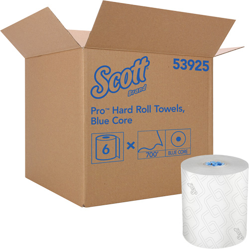 Pro High Capacity Hard Roll Towels, Standard, 700' L Fastek