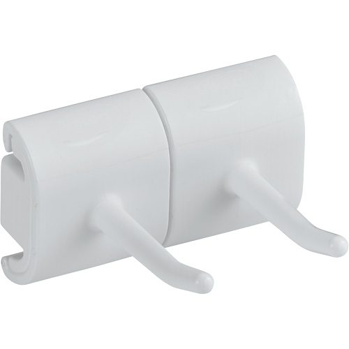 Module &agrave; deux crochets pour support mural hygi&eacute;nique Fastek