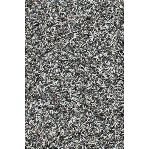 Tapis dint&eacute;rieur/ext&eacute;rieur Tundra, Latex/Polypropyl&egrave;ne, Grattoir Type, Motif Velours touffet&eacute;, 3-1/2' x 10', Gris Fastek