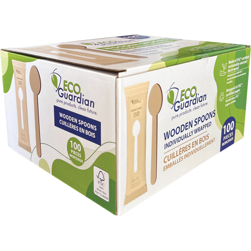 Cuill&egrave;res en bois emball&eacute;es individuellement Fastek