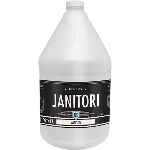 Nettoyant &agrave; fen&ecirc;tre Janitori 01, 4 L, Cruche Fastek