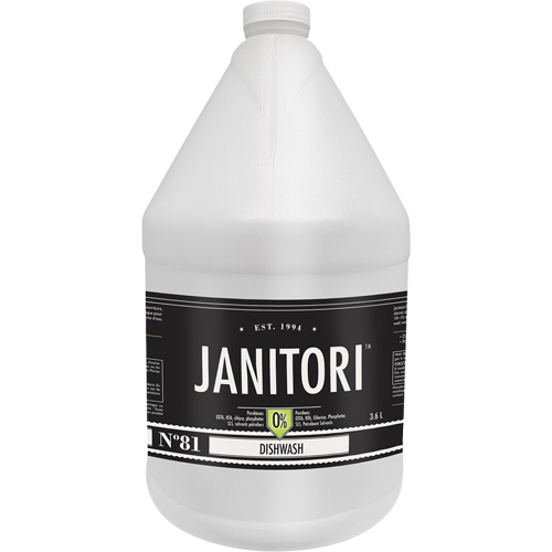 Nettoyant &agrave; vaisselle Janitori 81, Liquide, 4 L Fastek