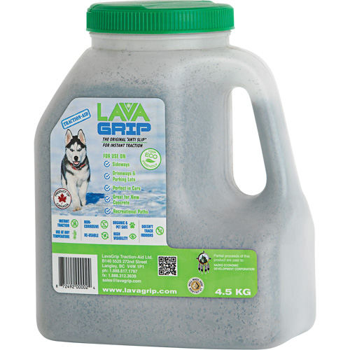 LavaGrip Traction-Aid, Container Size 9.9 lbs. (4.5 kg), Jug Fastek