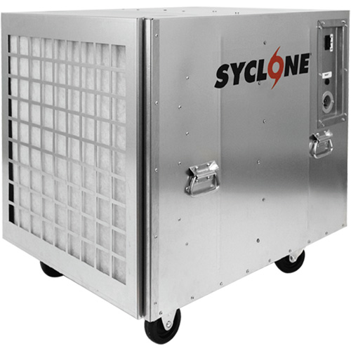 Syclone 1950 CFM Negative Air Machine & Air Scrubber, 2 Speeds Fastek