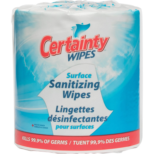 Surface Sanitizing Wipes, Packet Fastek
