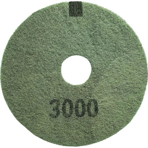 3000 Grit Floor Pad, 14", Scrubbing/Stripping, Black Fastek