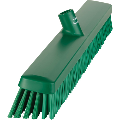 Balai-brosse robuste, Crins Fin/Ferme, 24", Vert Fastek