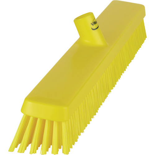Balai-brosse robuste, Crins Fin/Ferme, 24", Jaune Fastek