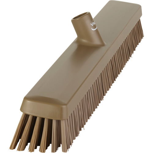 Balai-brosse robuste, Crins Fin/Ferme, 24", Brun Fastek
