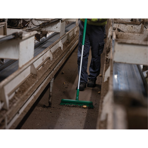 T&ecirc;te de balai-brosse, Crins Fin/Ferme, 16-1/2", Polyester/Polypropyl&egrave;ne, Vert Fastek