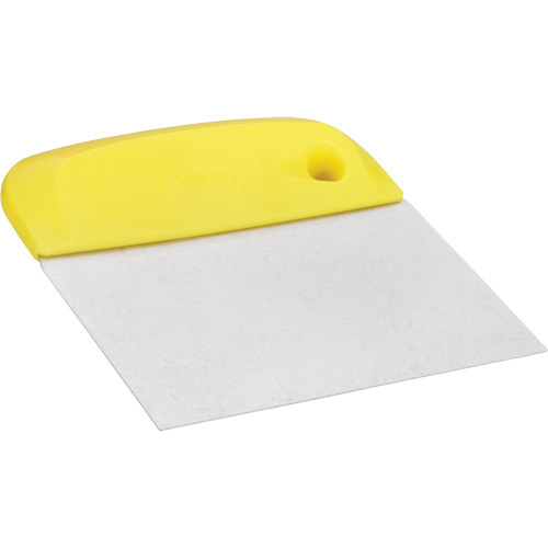 Coupe-p&acirc;te flexible en acier inoxydable, Jaune, 4-1/2" la x 5-3/4" lo Fastek
