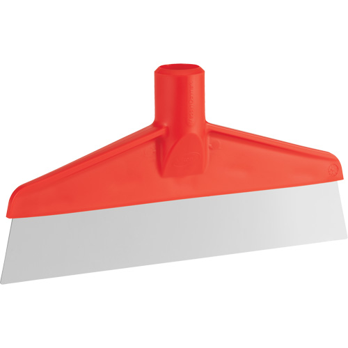 Racloir pour table & plancher, Rouge, 9-3/5" la x 1-1/5" lo Fastek