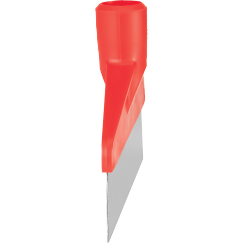 Racloir pour table & plancher, Rouge, 9-3/5" la x 1-1/5" lo Fastek