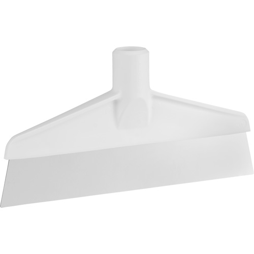 Table & Floor Scraper, White, 9-3/5" W x 1-1/5" L Fastek