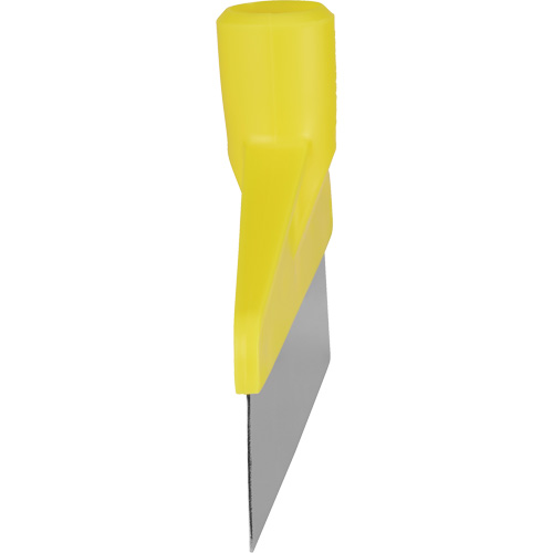 Table & Floor Scraper, Yellow, 9-3/5" W x 1-1/5" L Fastek