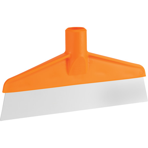 Table & Floor Scraper, Orange, 9-3/5" W x 1-1/5" L Fastek