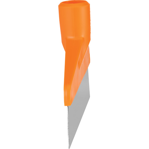 Table & Floor Scraper, Orange, 9-3/5" W x 1-1/5" L Fastek