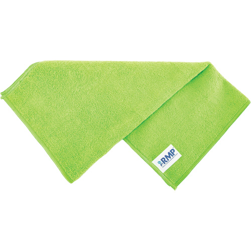 Chiffon de d&eacute;poussi&eacute;rage et nettoyage, Microfibre, Vert Fastek